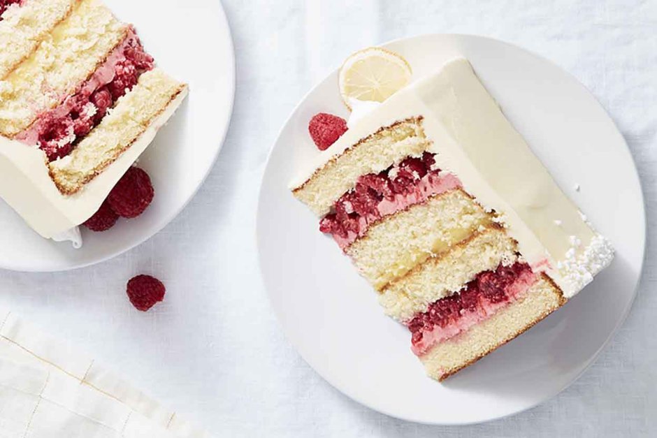 Raspberry Cake with layers