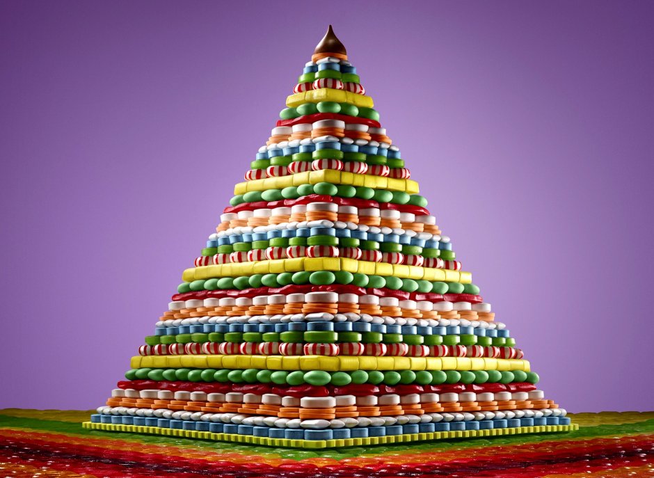 Новогодние пирамидки
