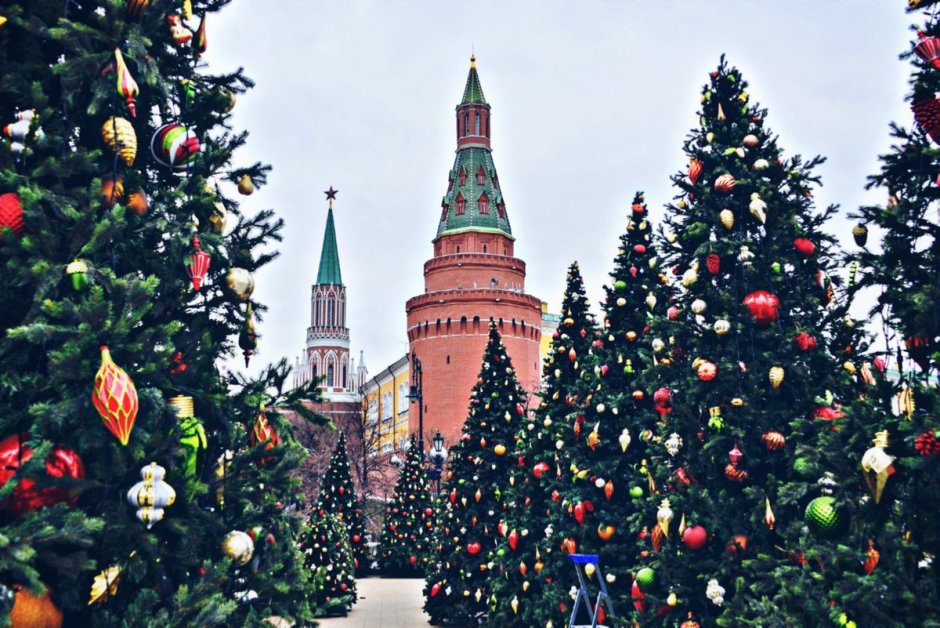 Кремлёвская ёлка на красной площади