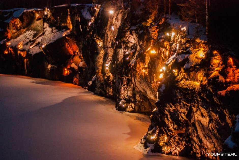 Финляндия нац парк Оуланка зимой