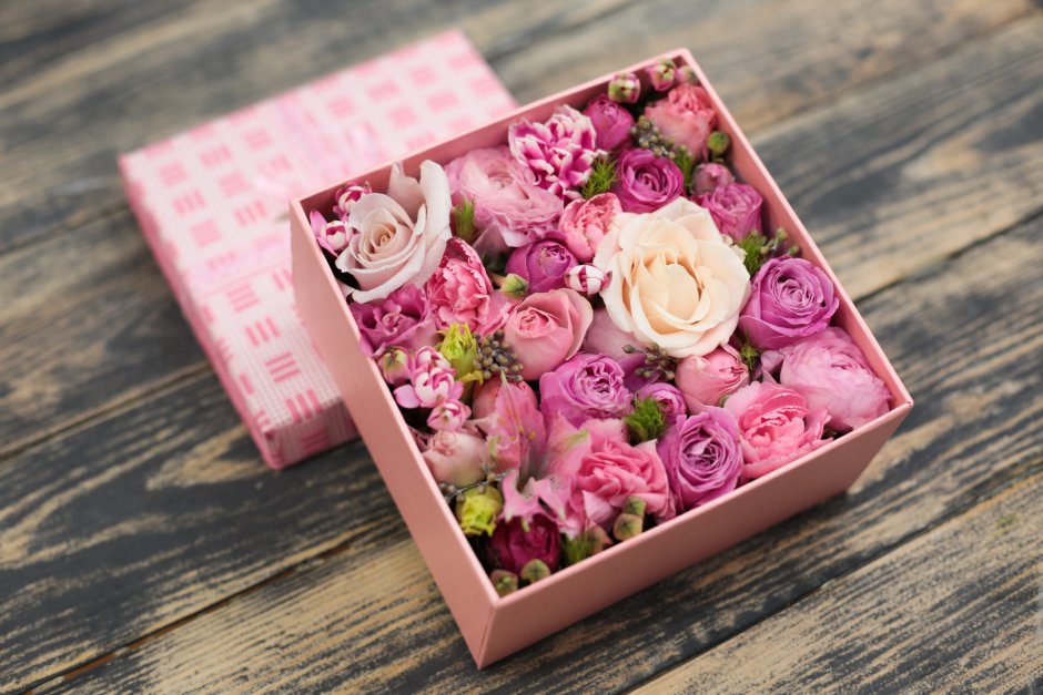 Коробка для цветов