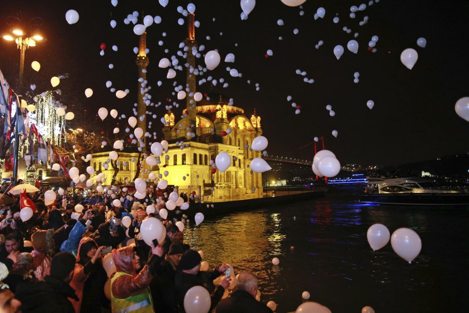 Новогодний Стамбул