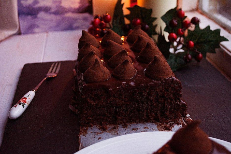 Шоколадная Долина торт трюфель