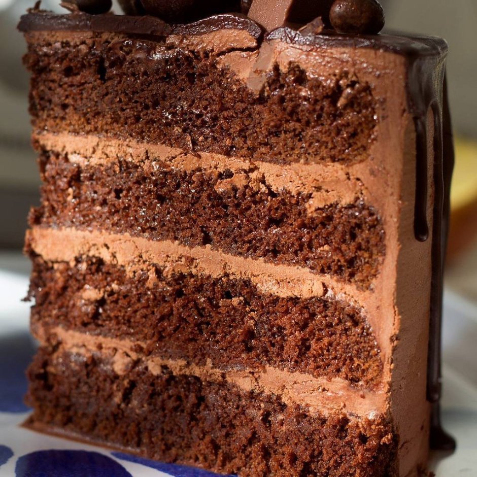 Шоколадный торт Питерский рассвет