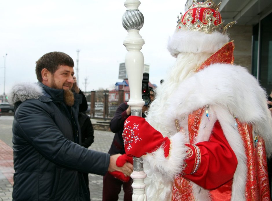 Рамзан Кадыров дед Мороз