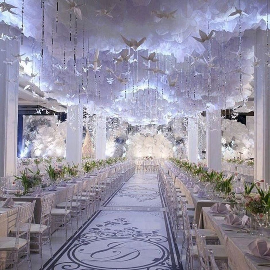 Шикарные залы для свадьбы