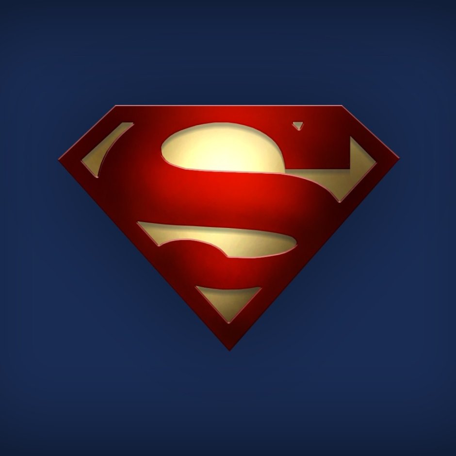 Знаки супергероев Супермен
