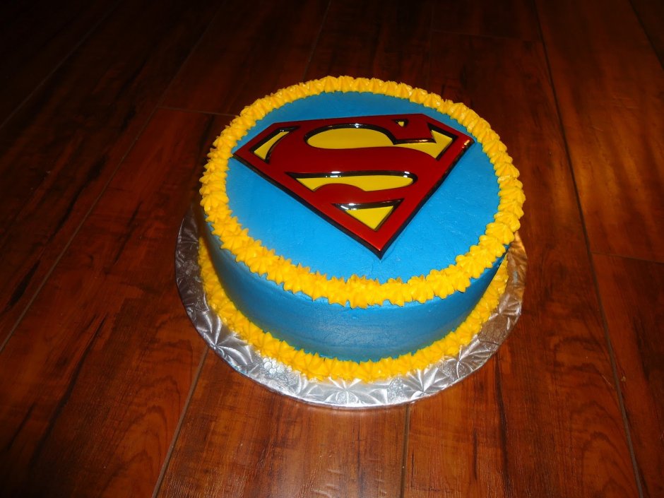Торт Супермен для мальчика
