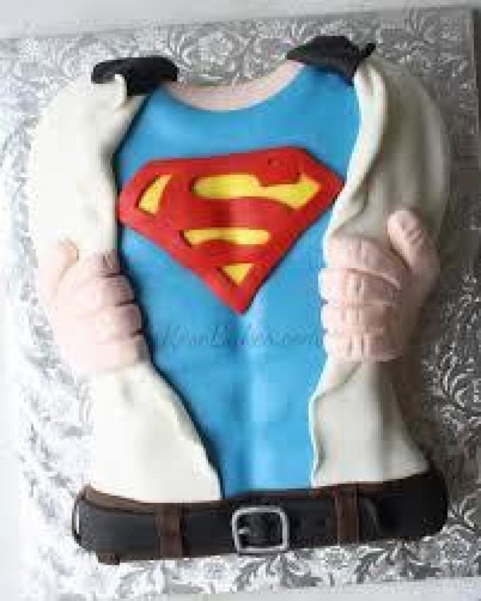 Торт Супермен папа папа Супермен