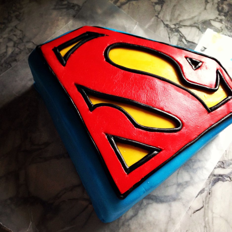 Муссовый торт с супергероями