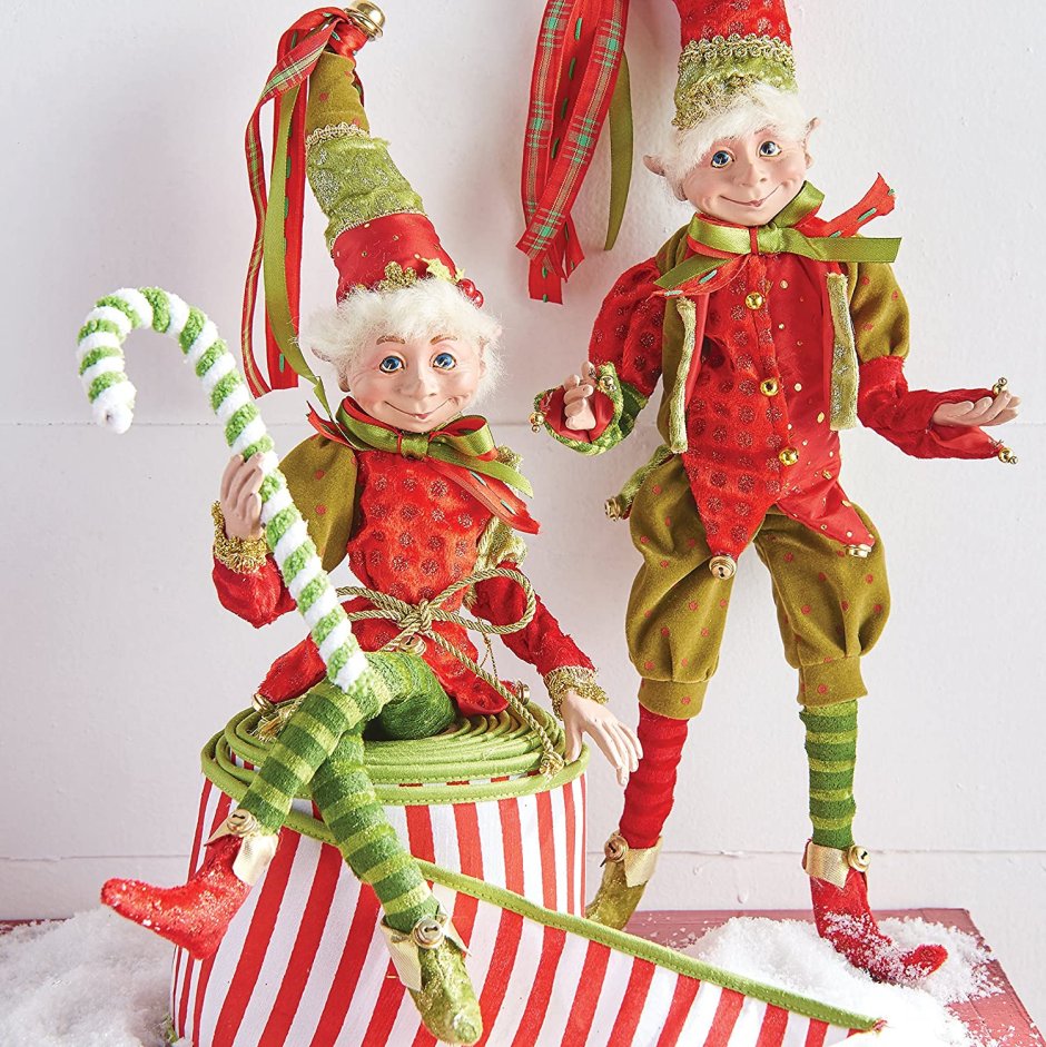 Christmas Elves Рождественские эльфы