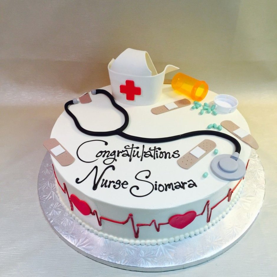 Торт для медсестры детского сада
