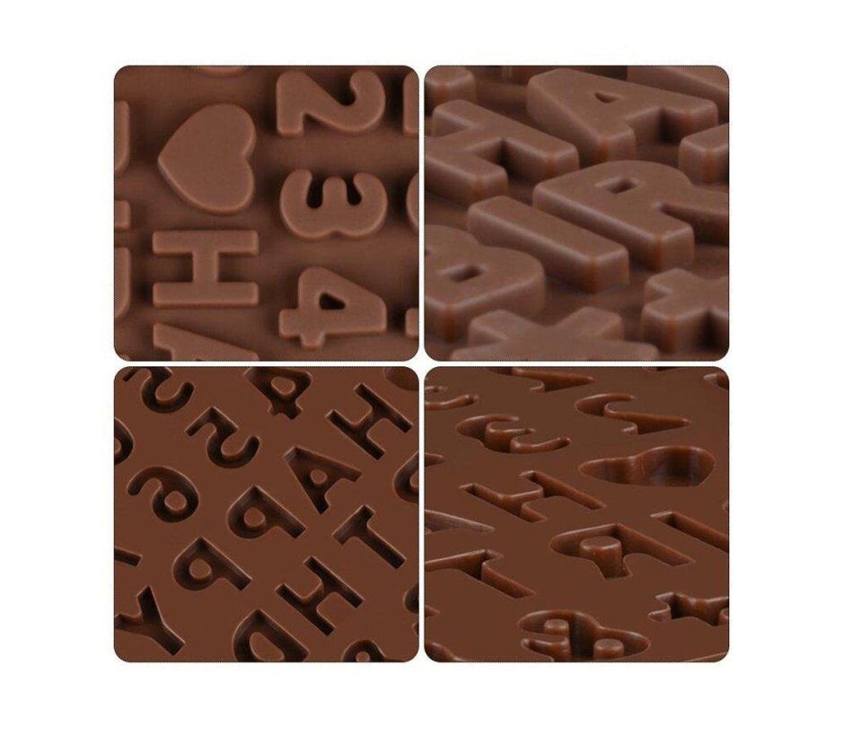 Цифры из шоколада