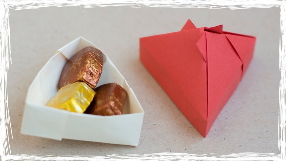Красивые коробочки оригами