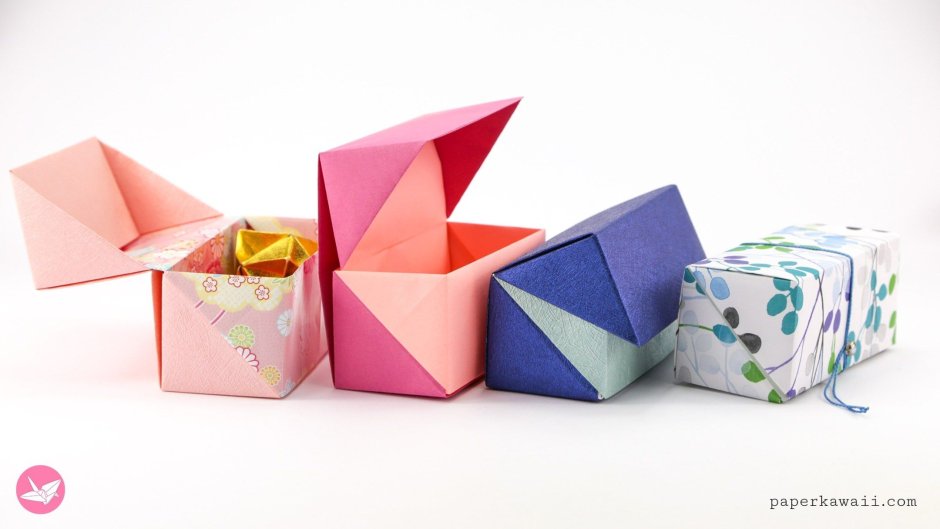 Схемы Origami Secret Stepper Box
