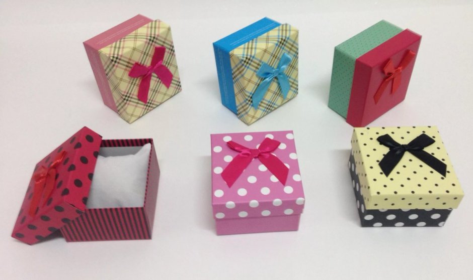 Оригами коробочка на новый год