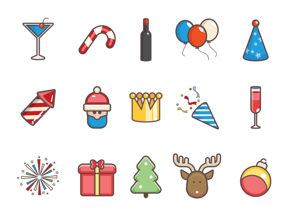 Christmas symbols картинки