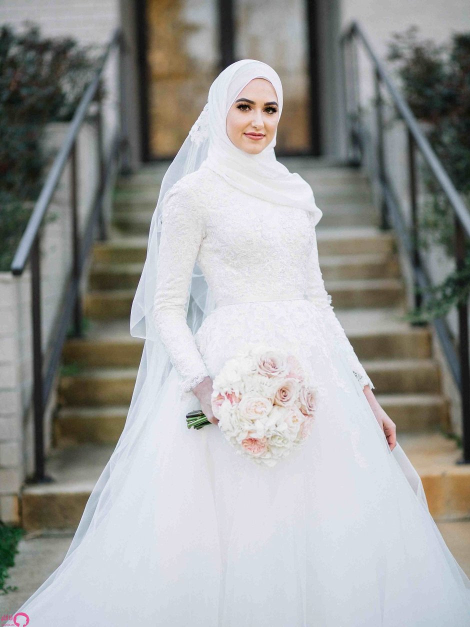 Свадебные платья 2021 хиджабе