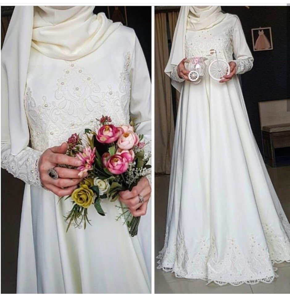 Фата для невесты мусульманская