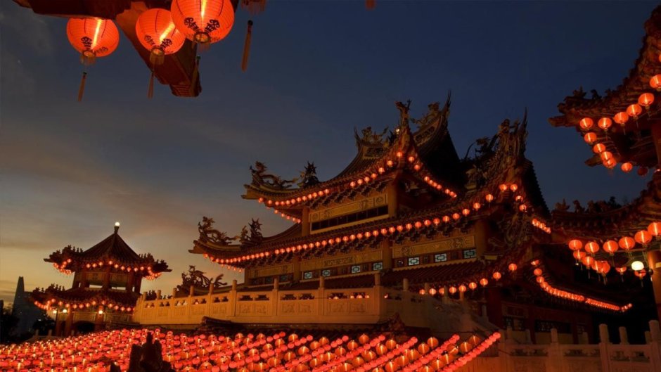 Древний Китай фонарики