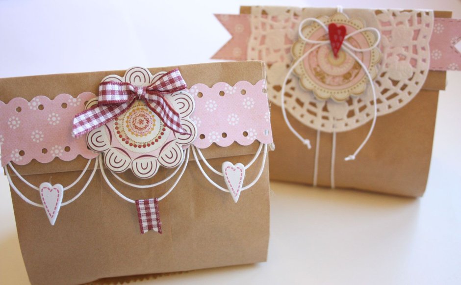 Как украсить подарочный пакет своими руками к Дню рождения