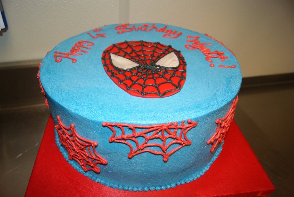 Торт человек паук для мальчиков 32 года