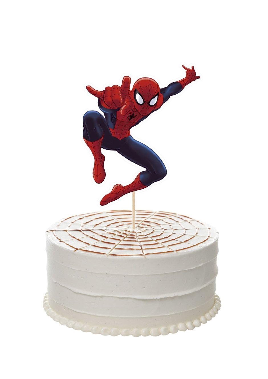 Топпер человек паук на торт
