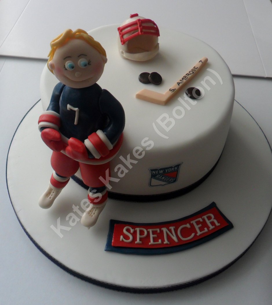 Смешные торты на день рождения хоккей