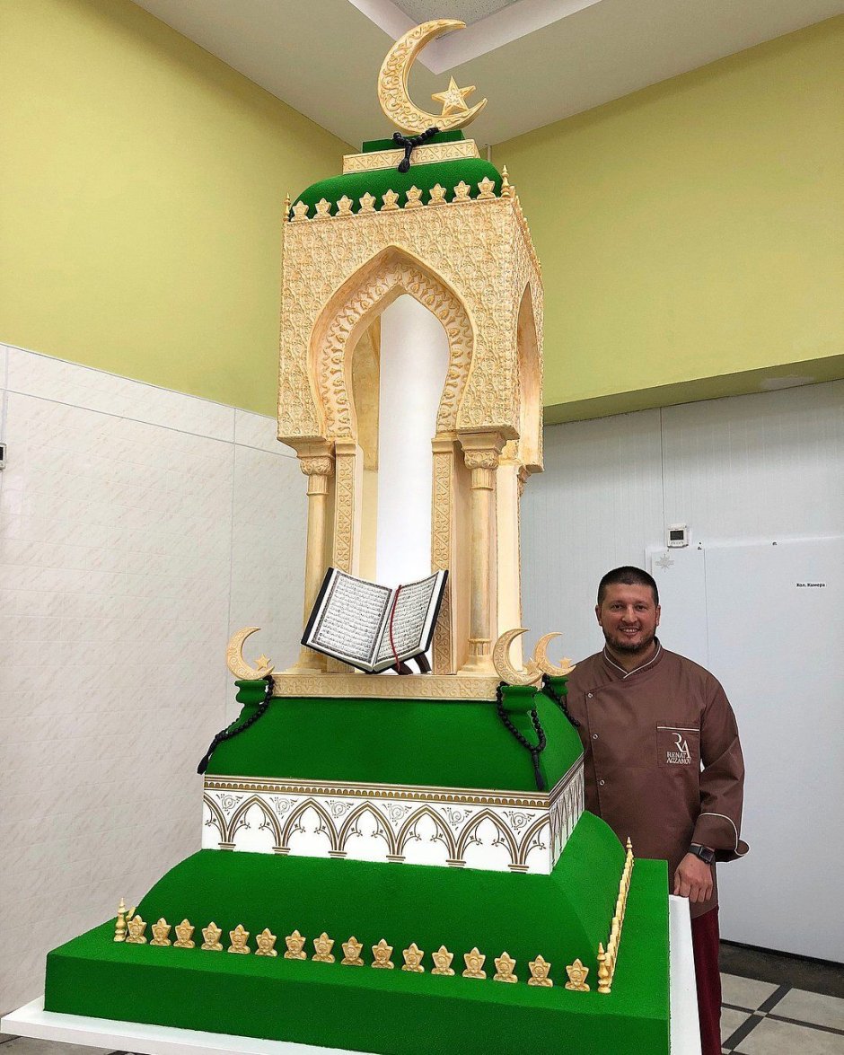 Торт мечеть Рената Агзамова