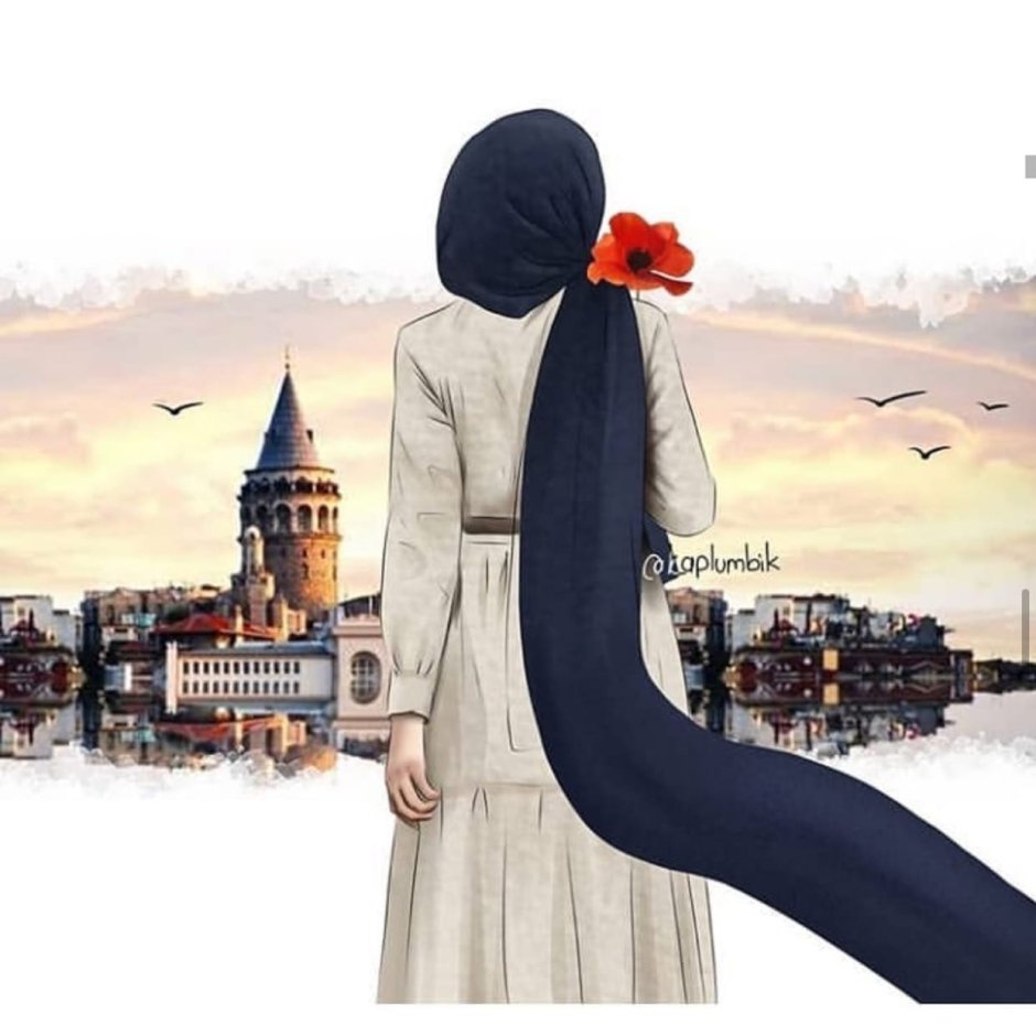 Арт невеста хиджаб