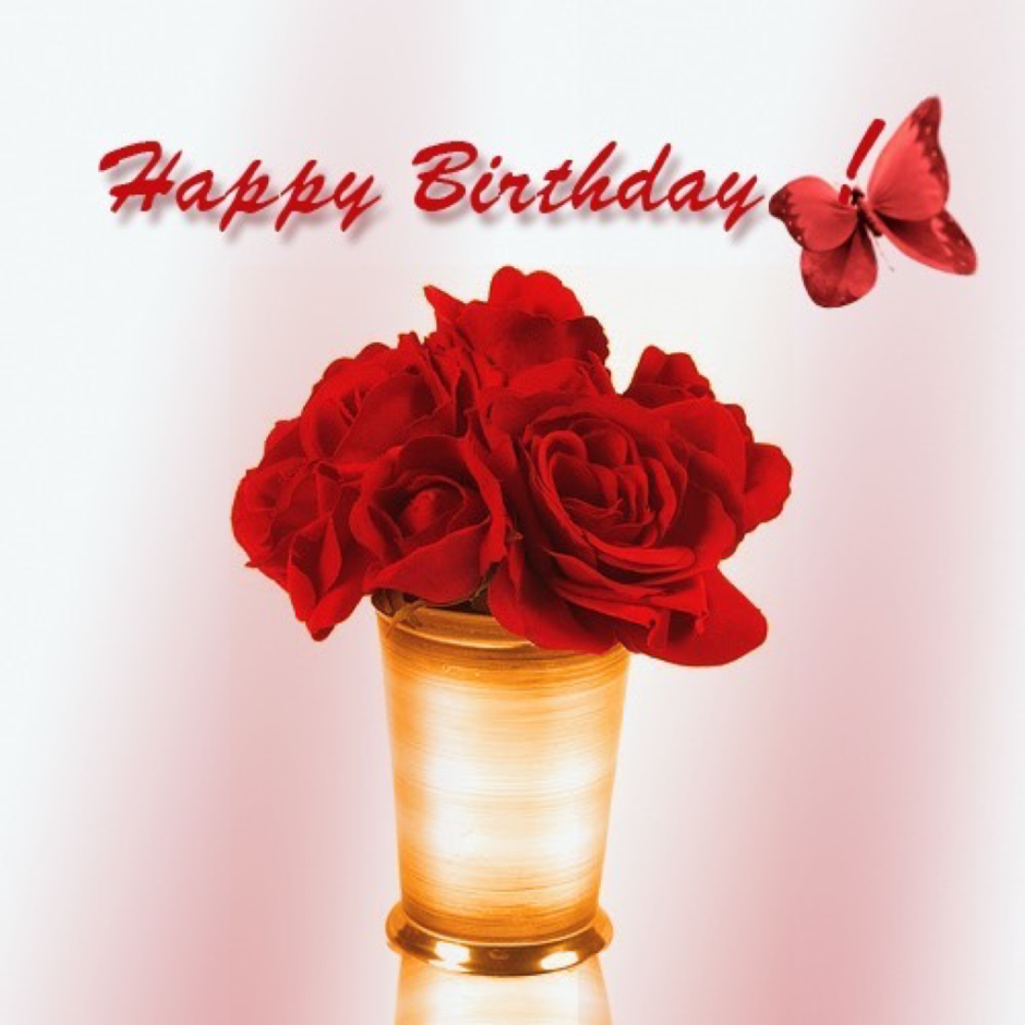 Happy Birthday Roses картинки