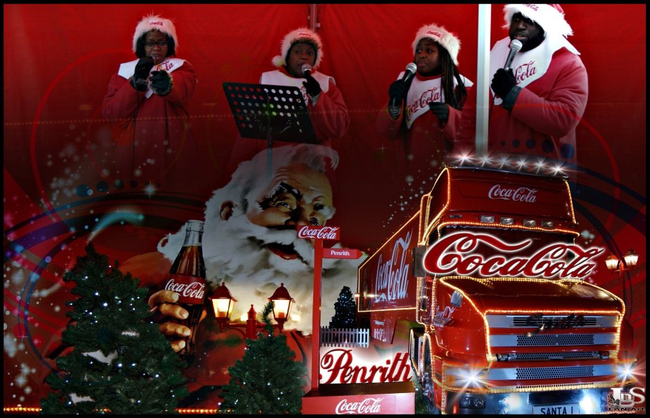 Новогодние Грузовики Coca-Cola