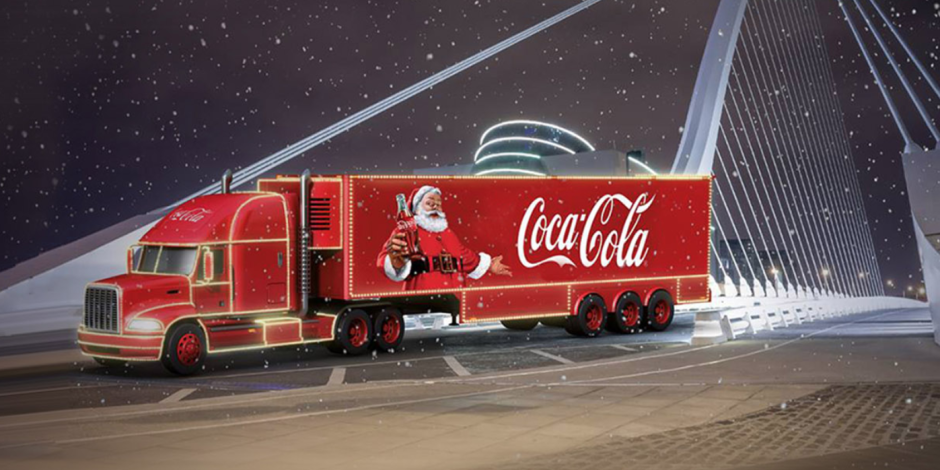 Грузовики Кока кола из рекламы