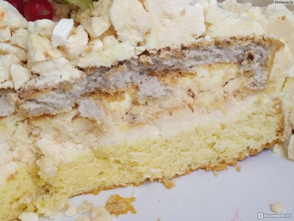 Торт Азбука вкуса Ореховый безе