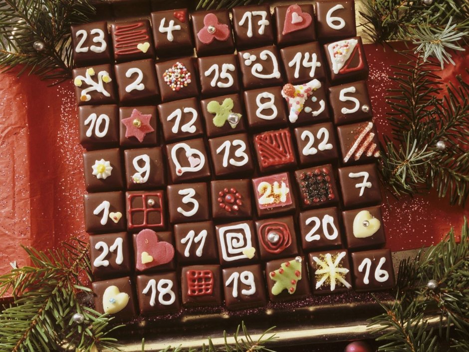 Der Adventskalender - Рождественский календарь