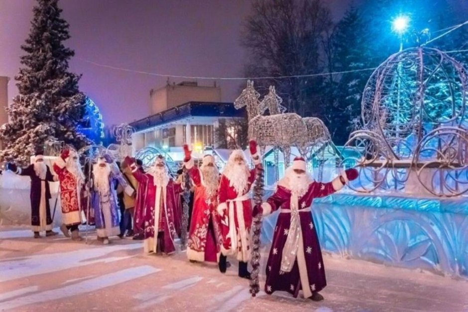 Рамзан Кадыров дед Мороз и Снегурочка