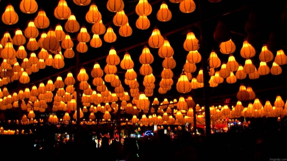 Фестиваль фонариков в Тайване