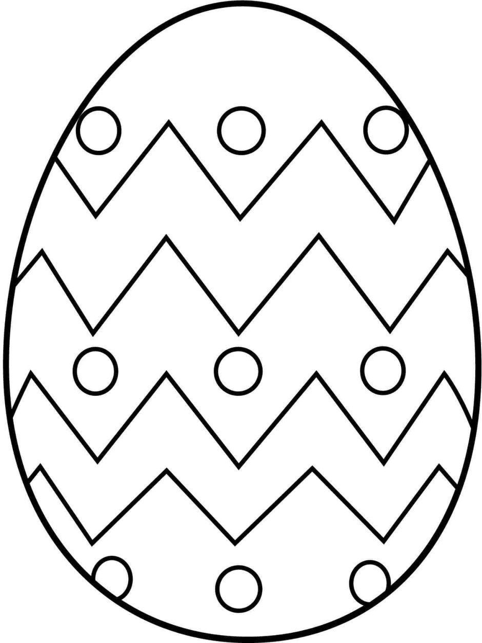 Пасхальные яйца трафареты для детей
