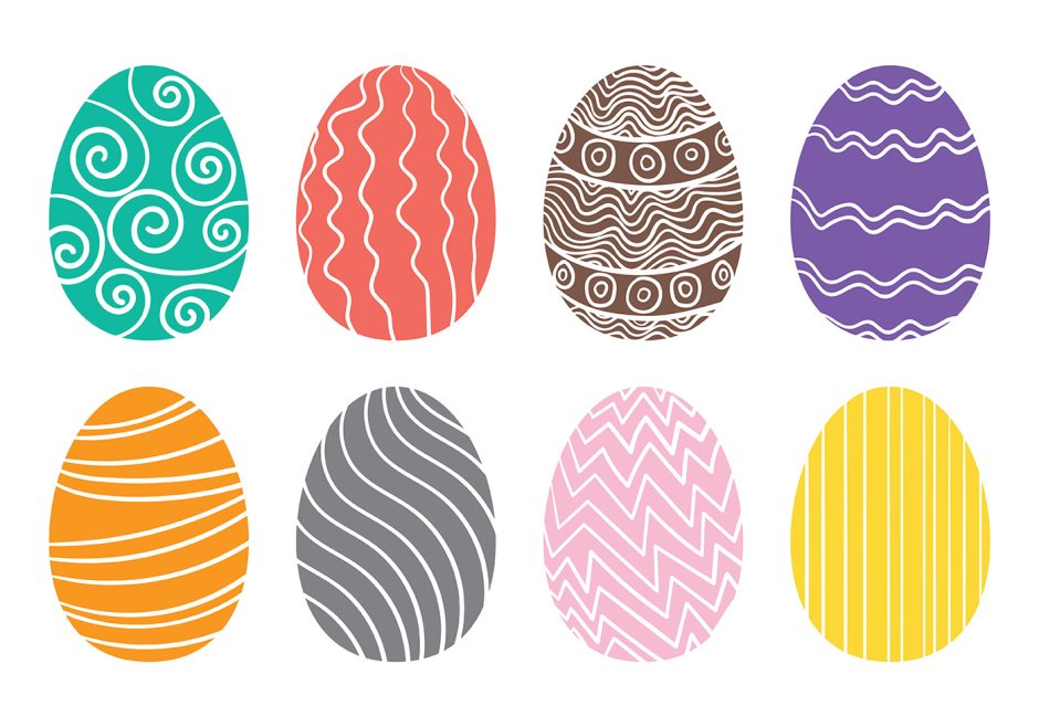 Пасхальные яйца орнамент