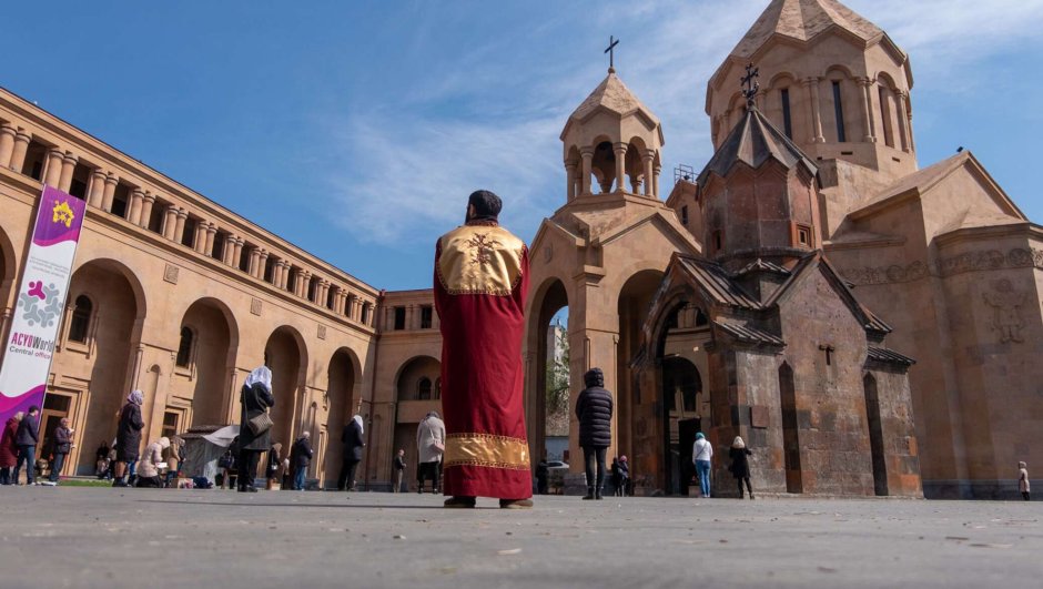 Армянская Апостольская Церковь св. Павла в Анджаре, Ливан.