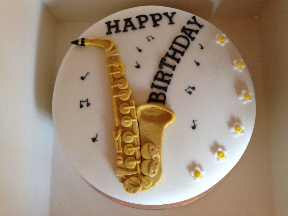 Торт для саксофониста