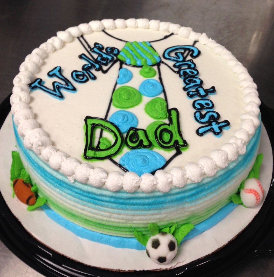 Красивый тортик для папы