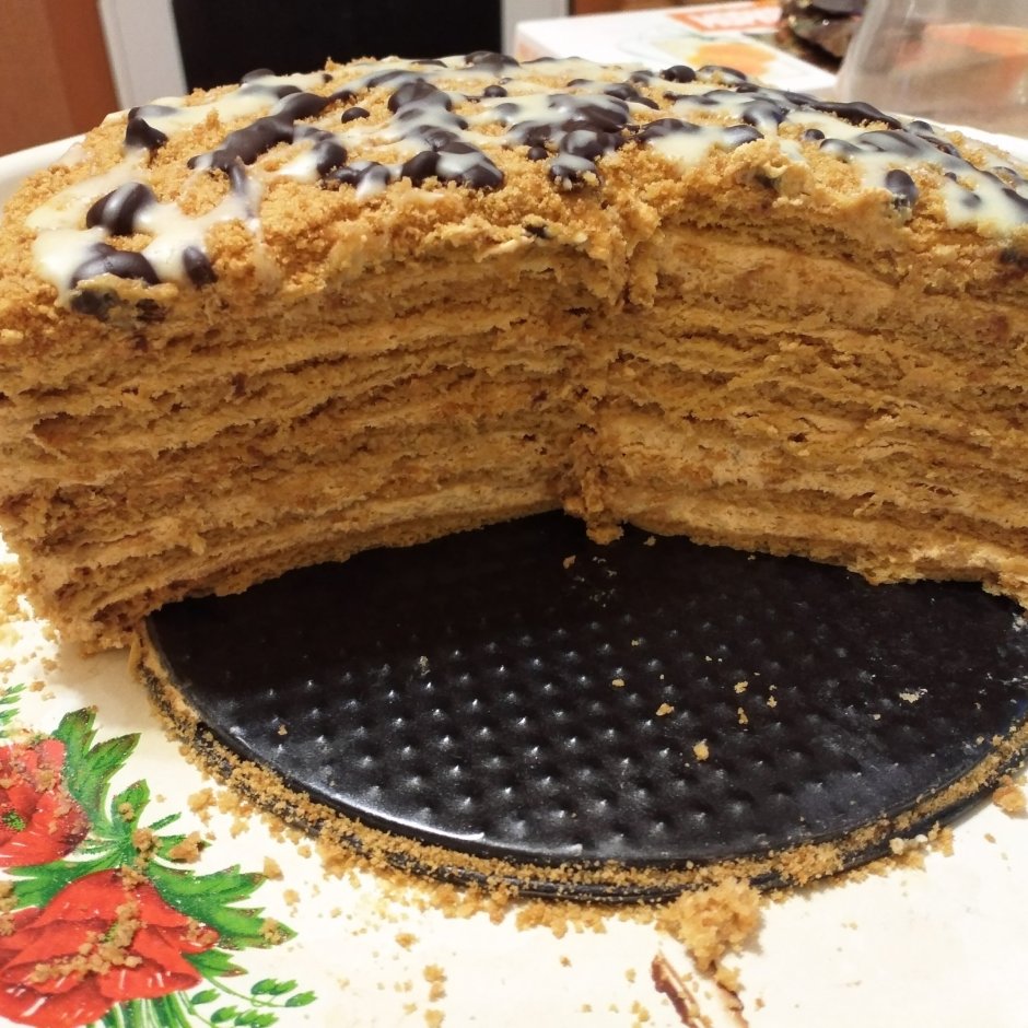 Торт из печенья