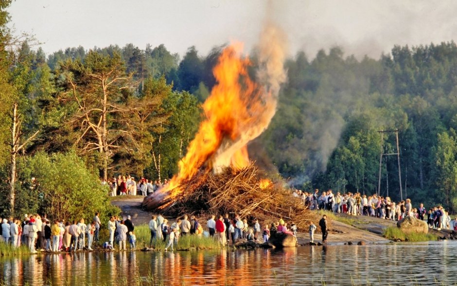 Праздник Юханнус в Финляндии