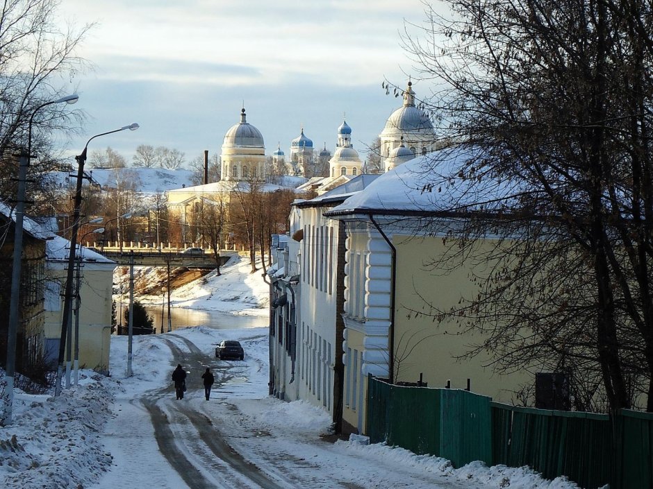 Тверь Торжок зима