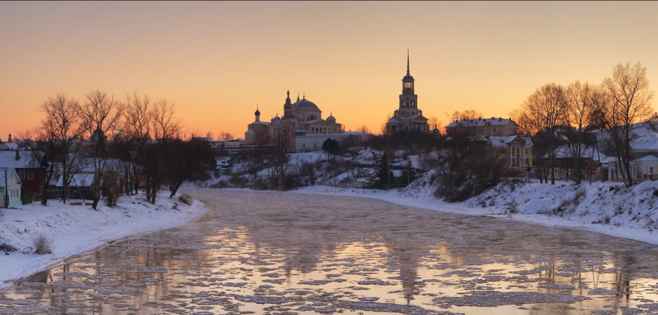 Торжок зимой Тверская область