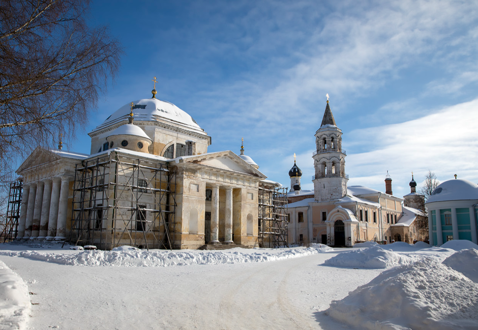 Торжок город зимой