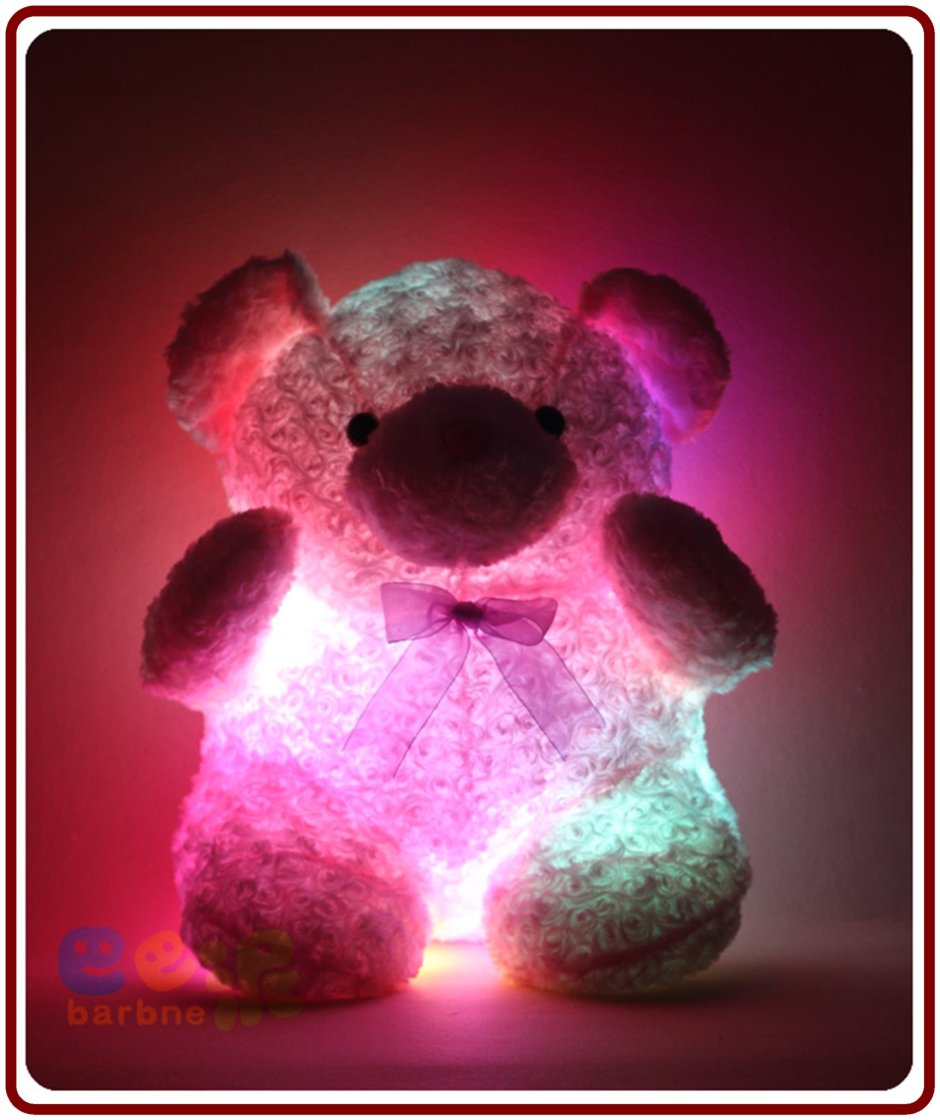 Светящийся плюшевый мишка Тедди 50 см