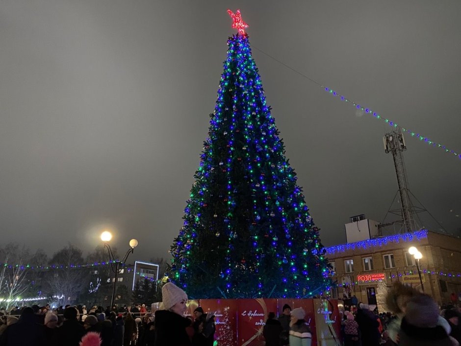 Новогодняя елка в Беларуси