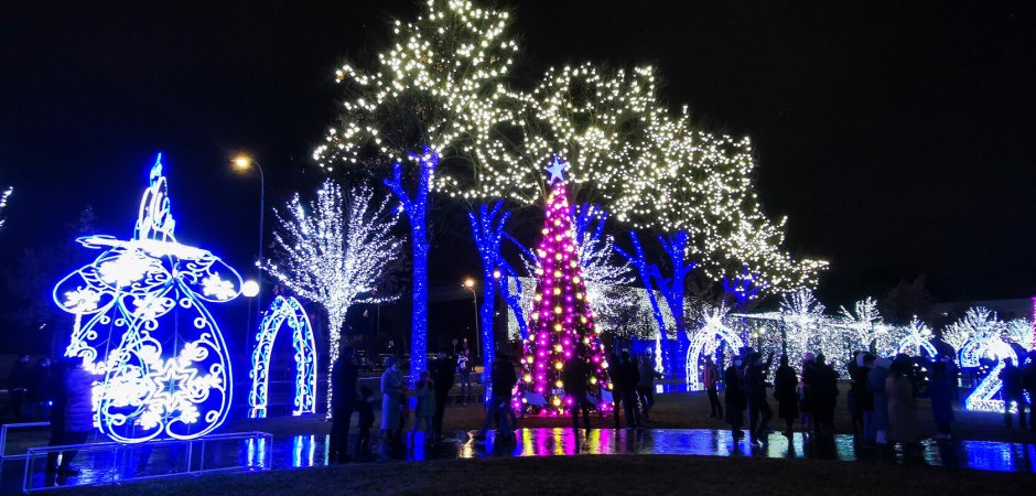 Главная елка в Ташкенте 2021
